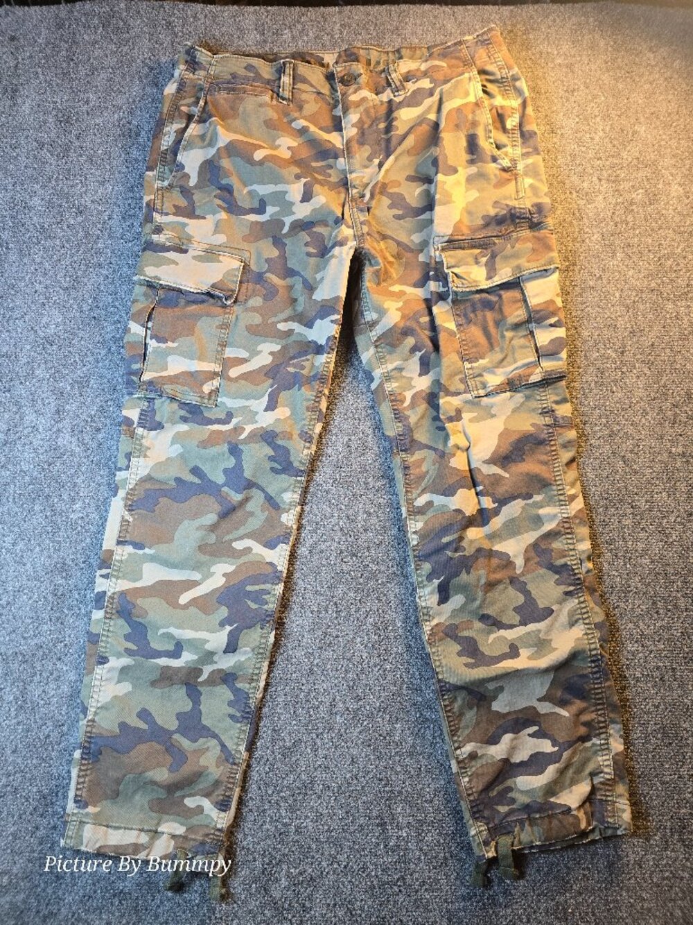 American Eagle Outfitters Men's Flex Lived-In Slim Cargo Pants (34x32)